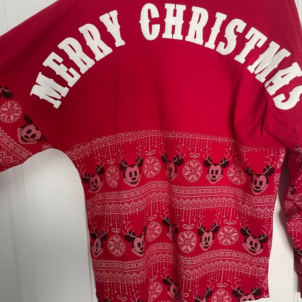 Red Merry Christmas Spirit Jersey